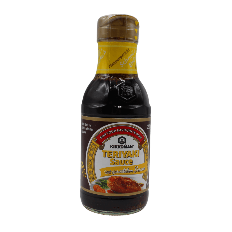 KIKKOMAN Teriyaki Sauce mit geröstetem Sesam 250ml