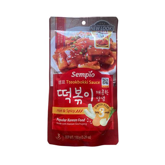 Sempio Tteobkokki Reiskuchen Sauce, scharf 150g