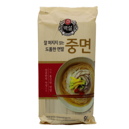 CJ BEKSUL 韩国小麦面条 中细面 900g