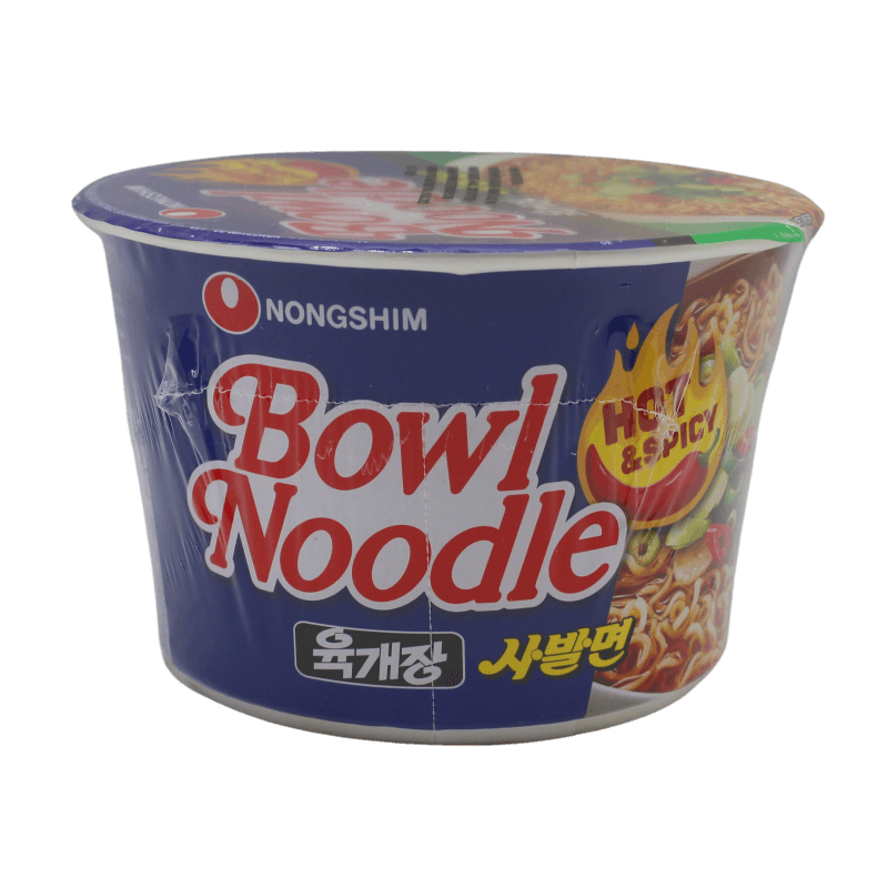 (Bowl) Nong Shim Instant Nudeln, scharf (Yukgaejang Sabalmyun) 100 g