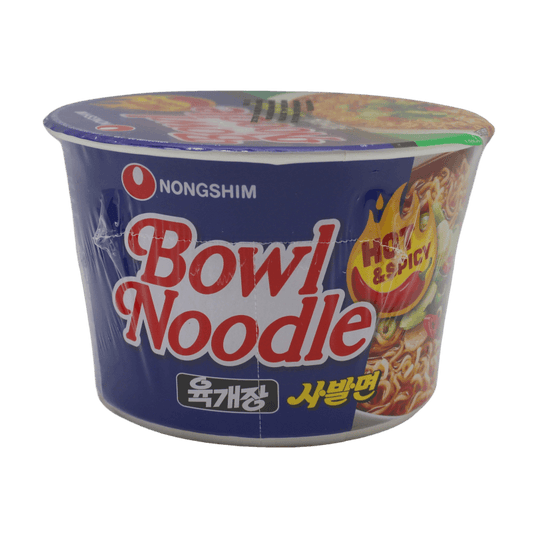 (Bowl) Nong Shim Instant Nudeln, scharf (Yukgaejang Sabalmyun) 100 g