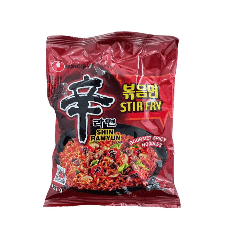 Nong Shim Instant Nudeln, Shin Ramyun, Pfannengerichte, scharf und würzig 131g