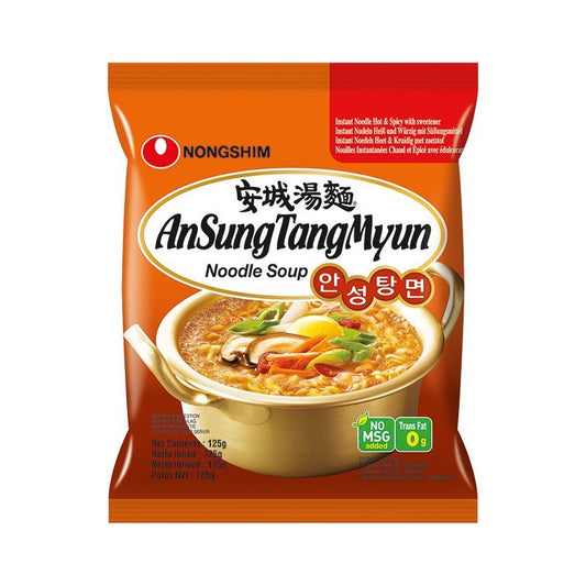 Nong Shim Instant Nudeln, AnSungTangMyum, scharf & würzig 125g