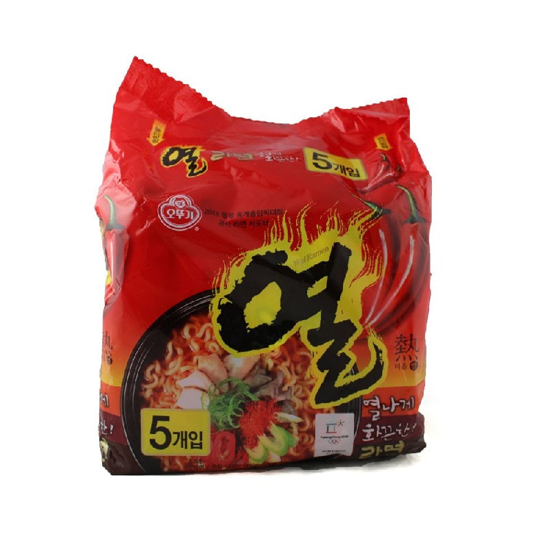 MHD 04/04/2025 Ottogi Yeol Ramen, sehr scharf 120g*5