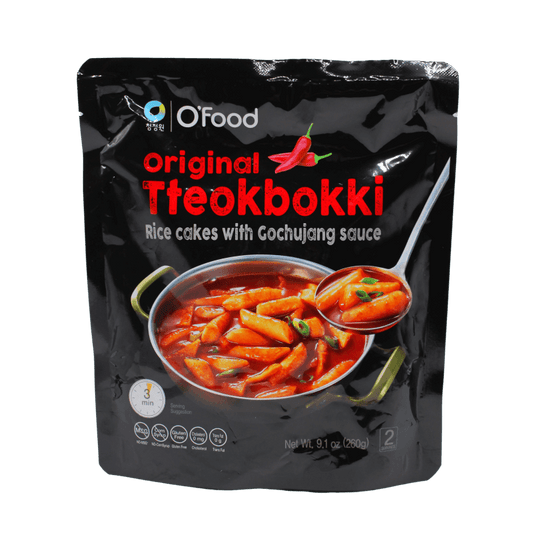 ChungJungOne O'Food Tteokbokki Reiskuchen mit Cochujang-Sauce 260g