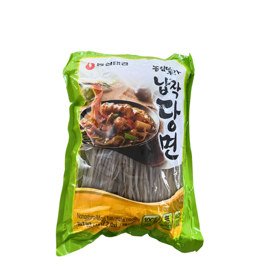 Nong Shim Koreanische Süßkartoffelnudeln, flach 1kg