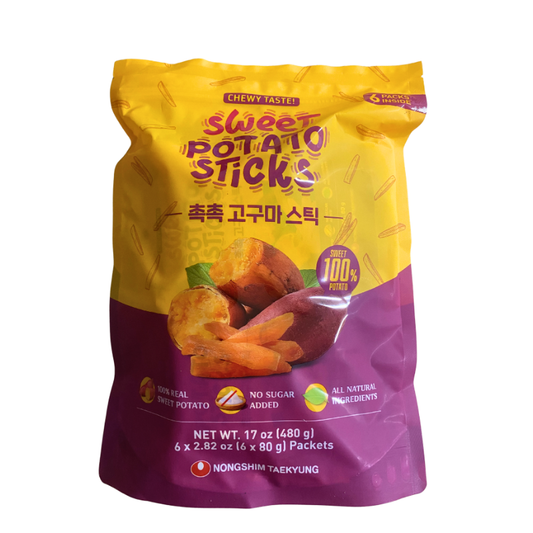 农心 地瓜干 红薯干 480g(80g*6)