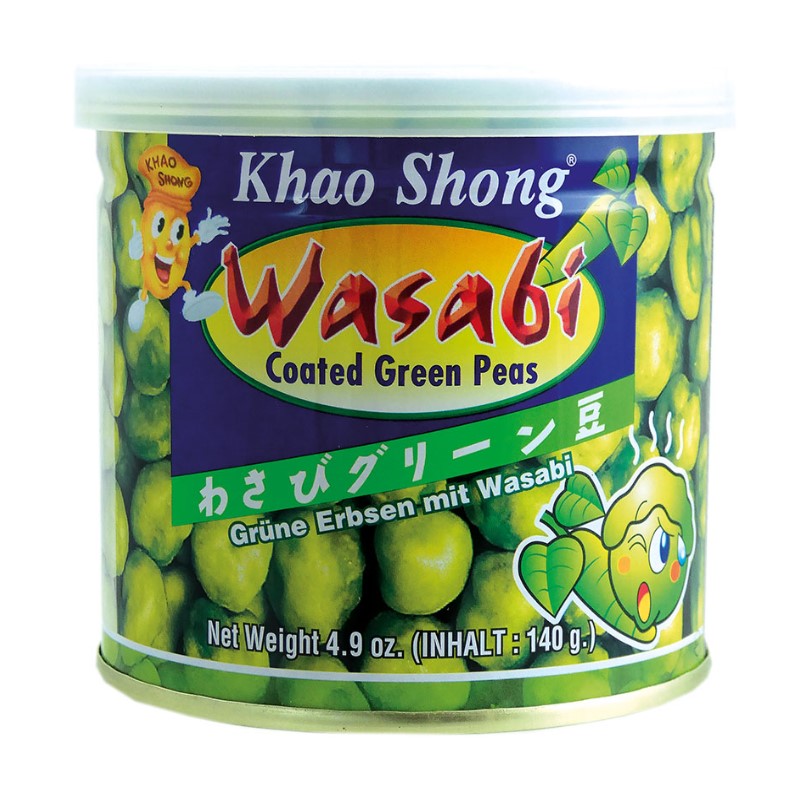 Khao Shong Grüne Erbsen mit Wasabi 140g