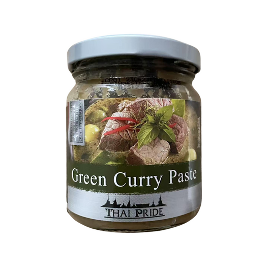 Thai Pride Grüne Curry Paste, sehr scharf 195g