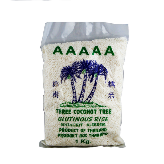 ThreeCoconutTree Klebreis 1kg - Infigoo GmbH
