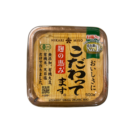 Hikari Kodawattemasu Bio Miso 500g