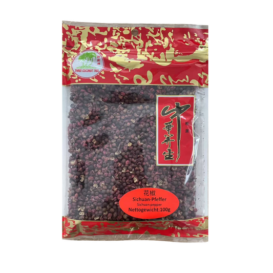 Three Coconut Tree Sichuan Pfeffer, getrocknet 100g