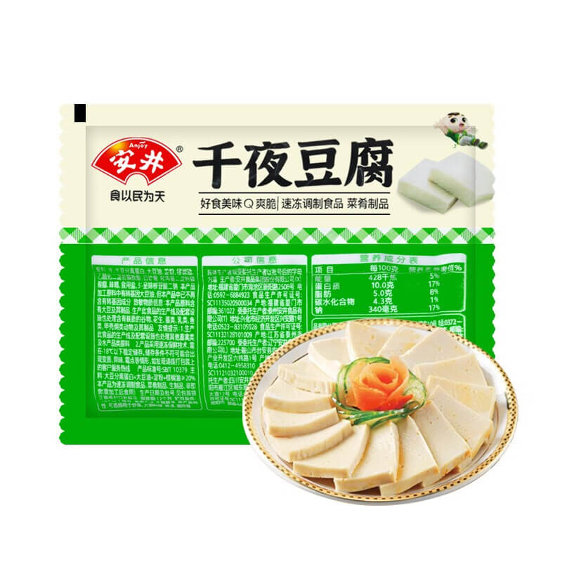 [请查看冷冻品购买须知] 安井 千叶豆腐 400g